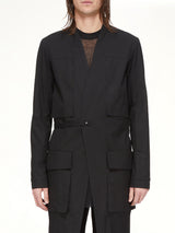 Lab Coat in Black