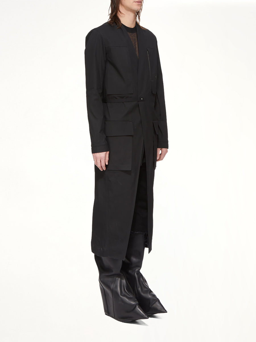 Lab Coat in Black