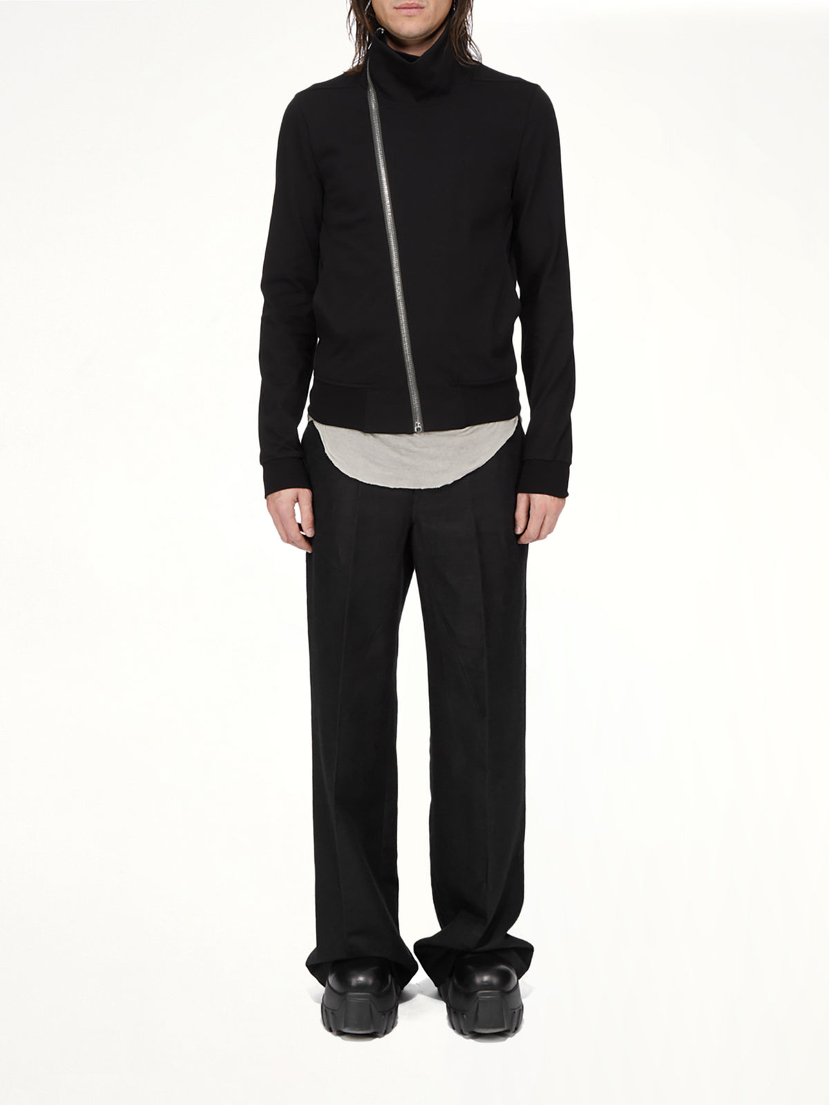 Heavy Jersey Bauhaus Jogger in Black