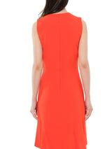 Sleeveless Dress in Orange