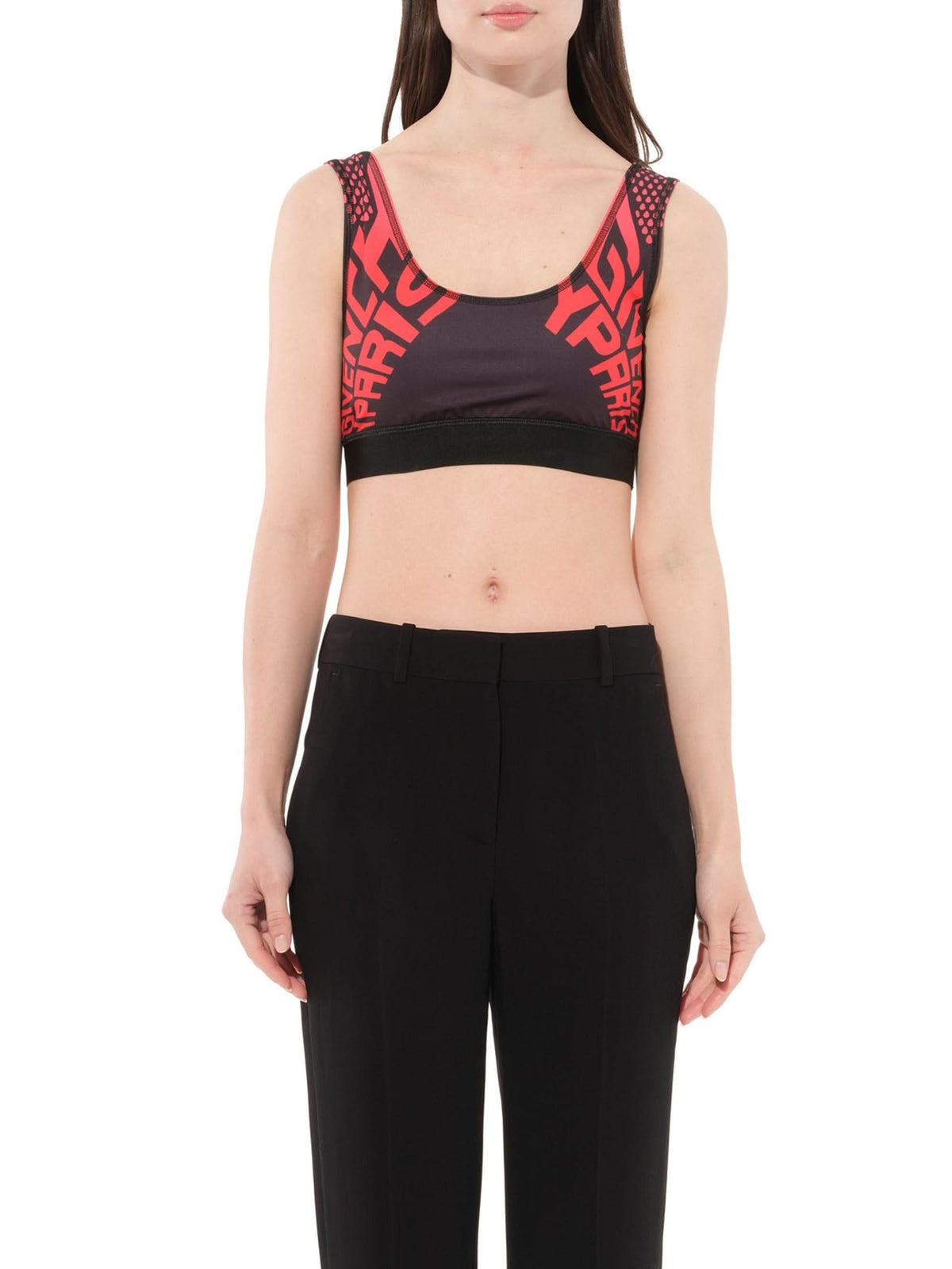 Sporty Bra in Red