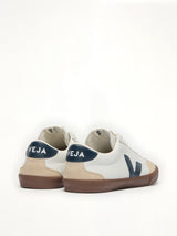 Volley Sneaker in White/Nautico/Bark