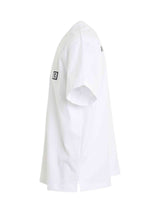 WYM Patch Logo T-Shirt in White/Black
