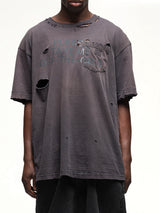 Reworked Work T-Shirt in Black