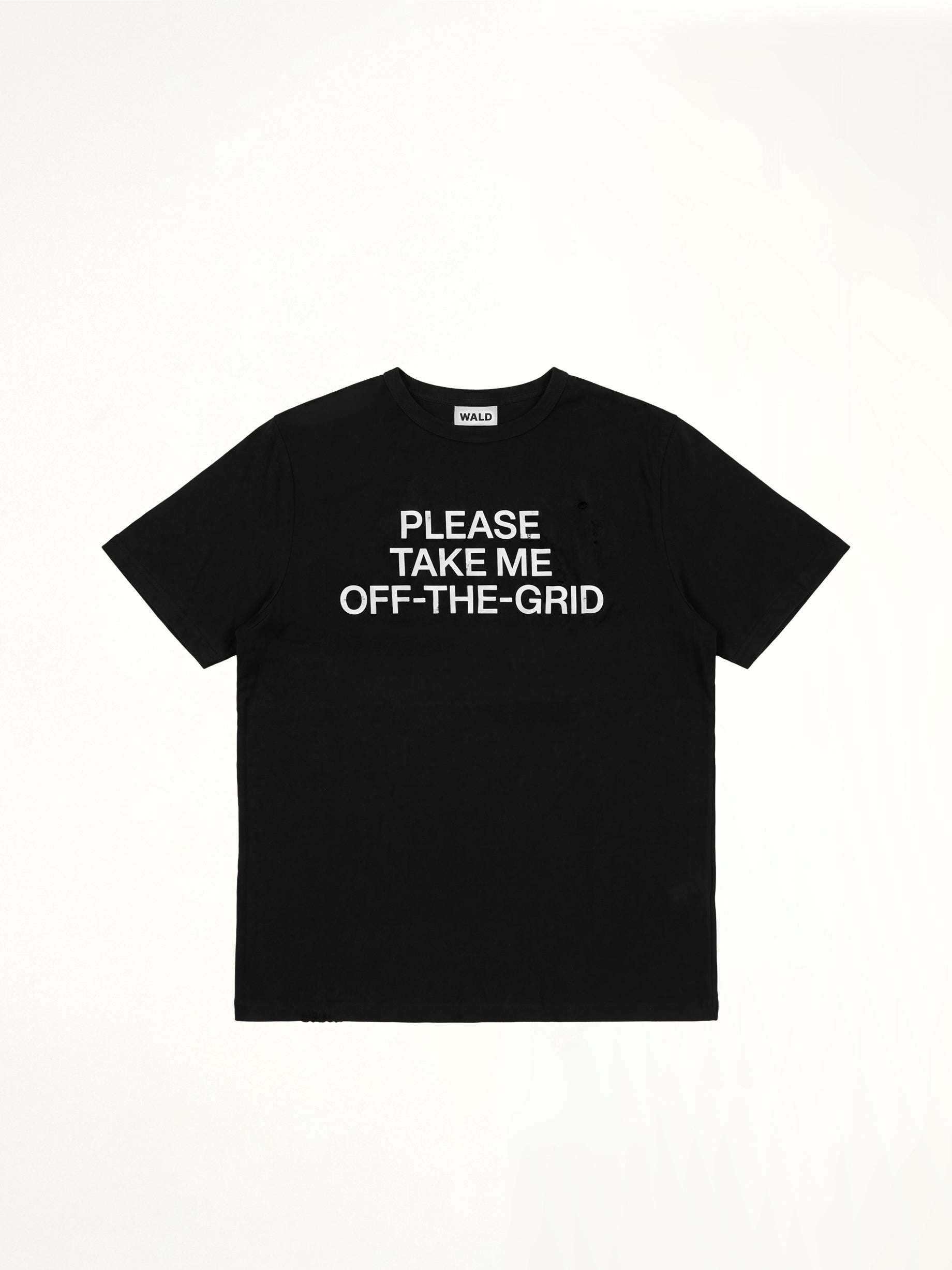 Wald Off-Grid T-Shirt in Black