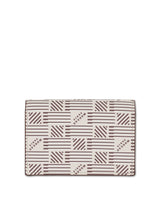 Flap Wallet with Gusset in Champagne