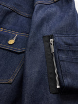 Sacai x Levi's Womens Denim Blouson in Indigo