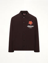 Kenzo Futura Light Coach Jacket in Chocolate