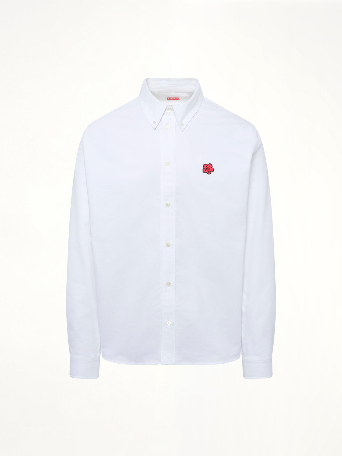 Kenzo Boke Flower Casual Shirt in White