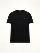 Couture Label Regular T-Shirt in Black