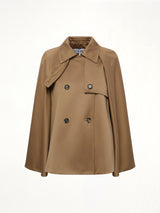 Cape Jacket in Beige
