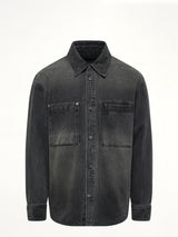 Denim Shirt in Black