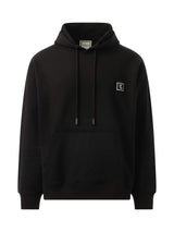 WYM Patch Hoodie in Black