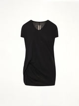 Hiked T in Black