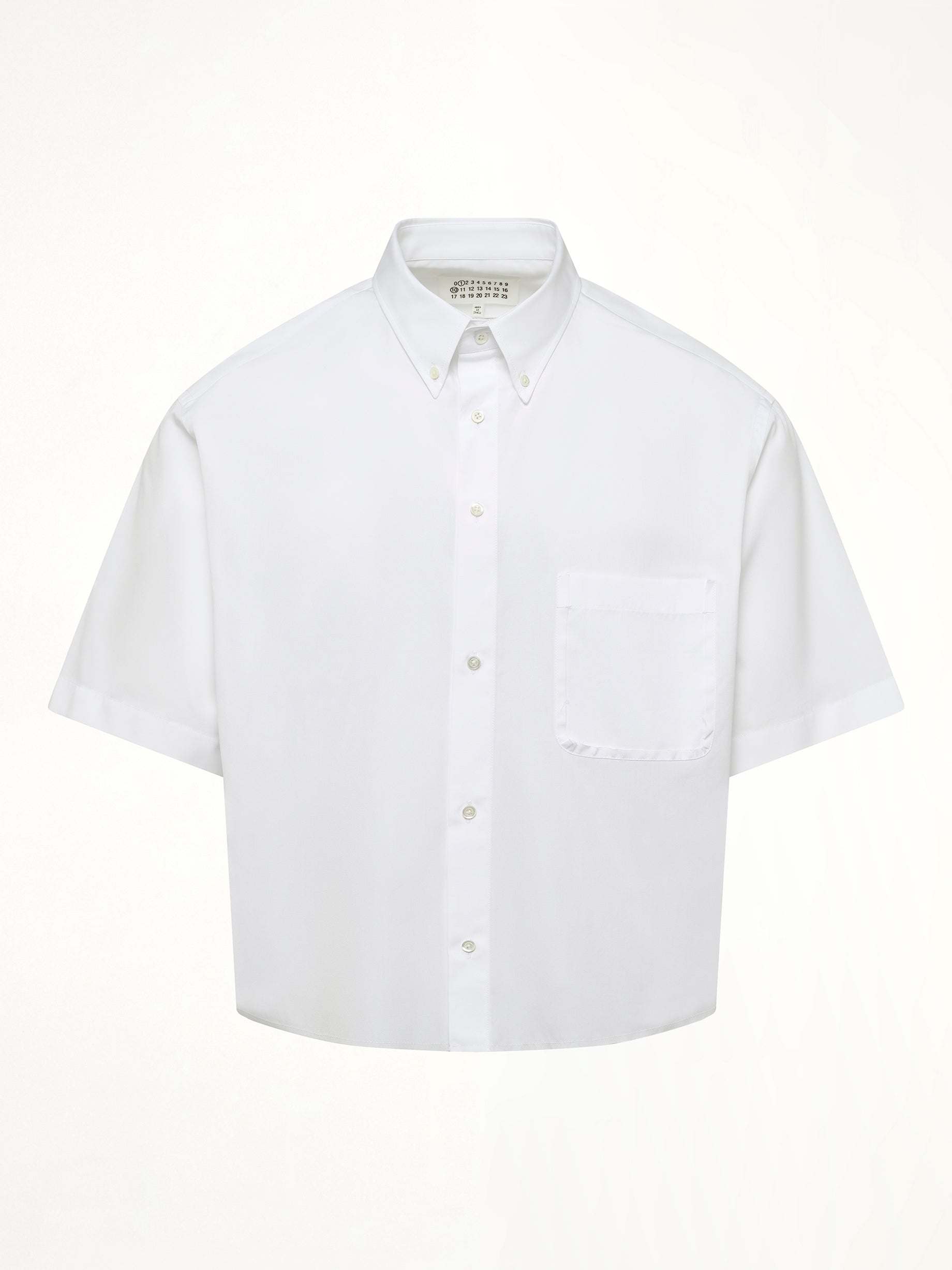 Short-sleeved Shirt in White