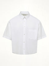 Short-sleeved Shirt in White
