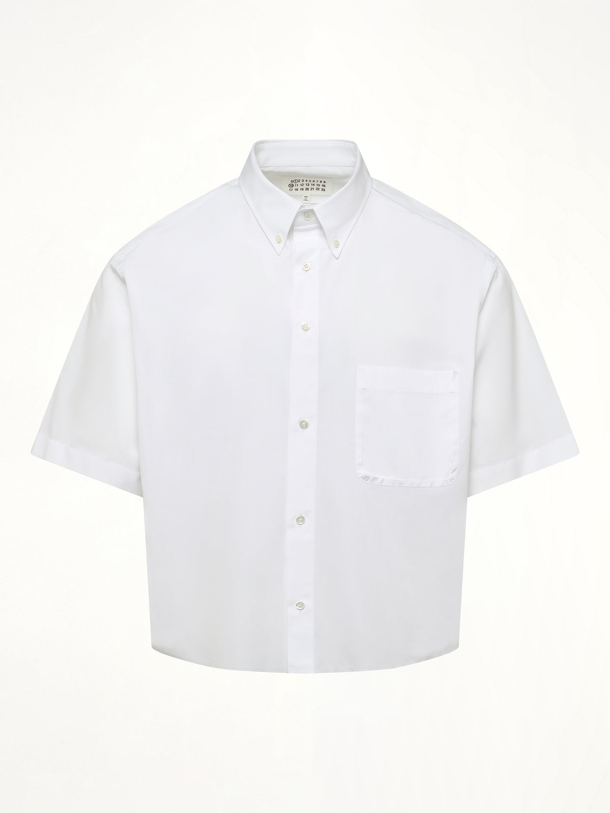 Short-sleeved Shirt in White