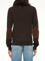 Gauge 12 Knit Sweater in Dark Brown