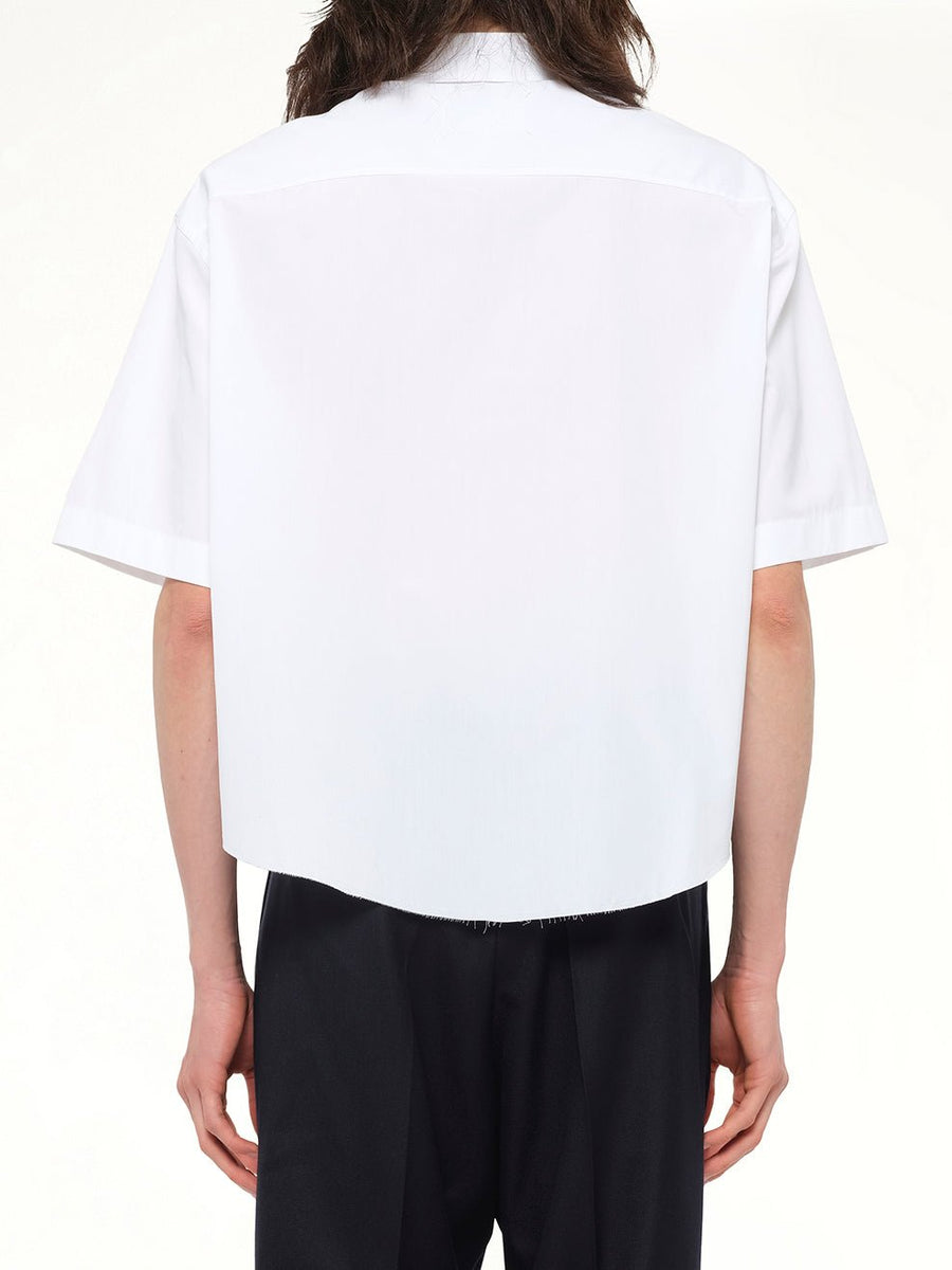 Short-sleeved Shirt in White