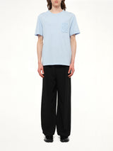 Relaxed Anagram T-Shirt in Sky Blue