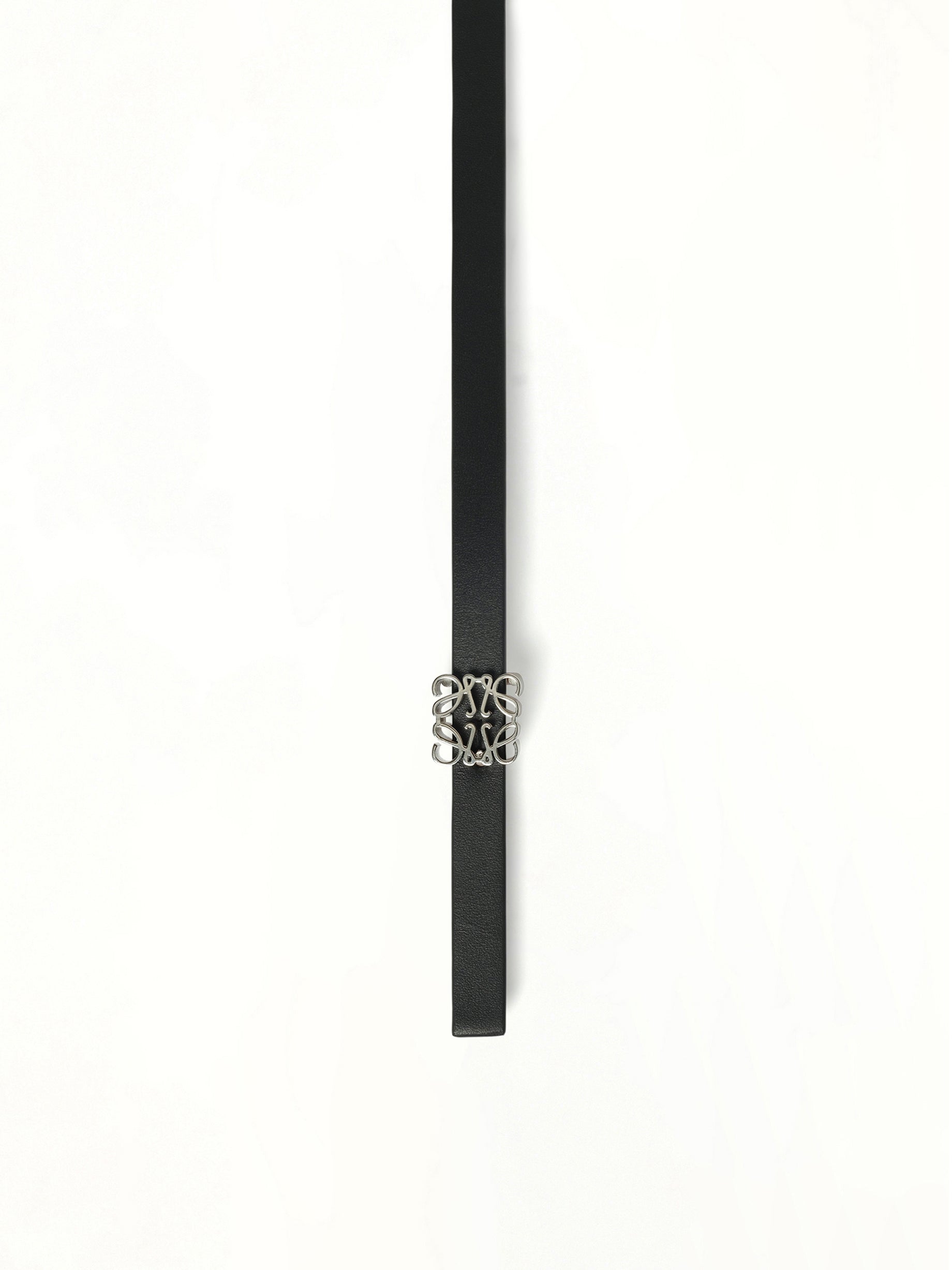 Anagram Cube Rev 1cm Belt in Black/Tan