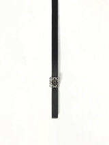 Anagram Cube Rev 1cm Belt in Black/Tan
