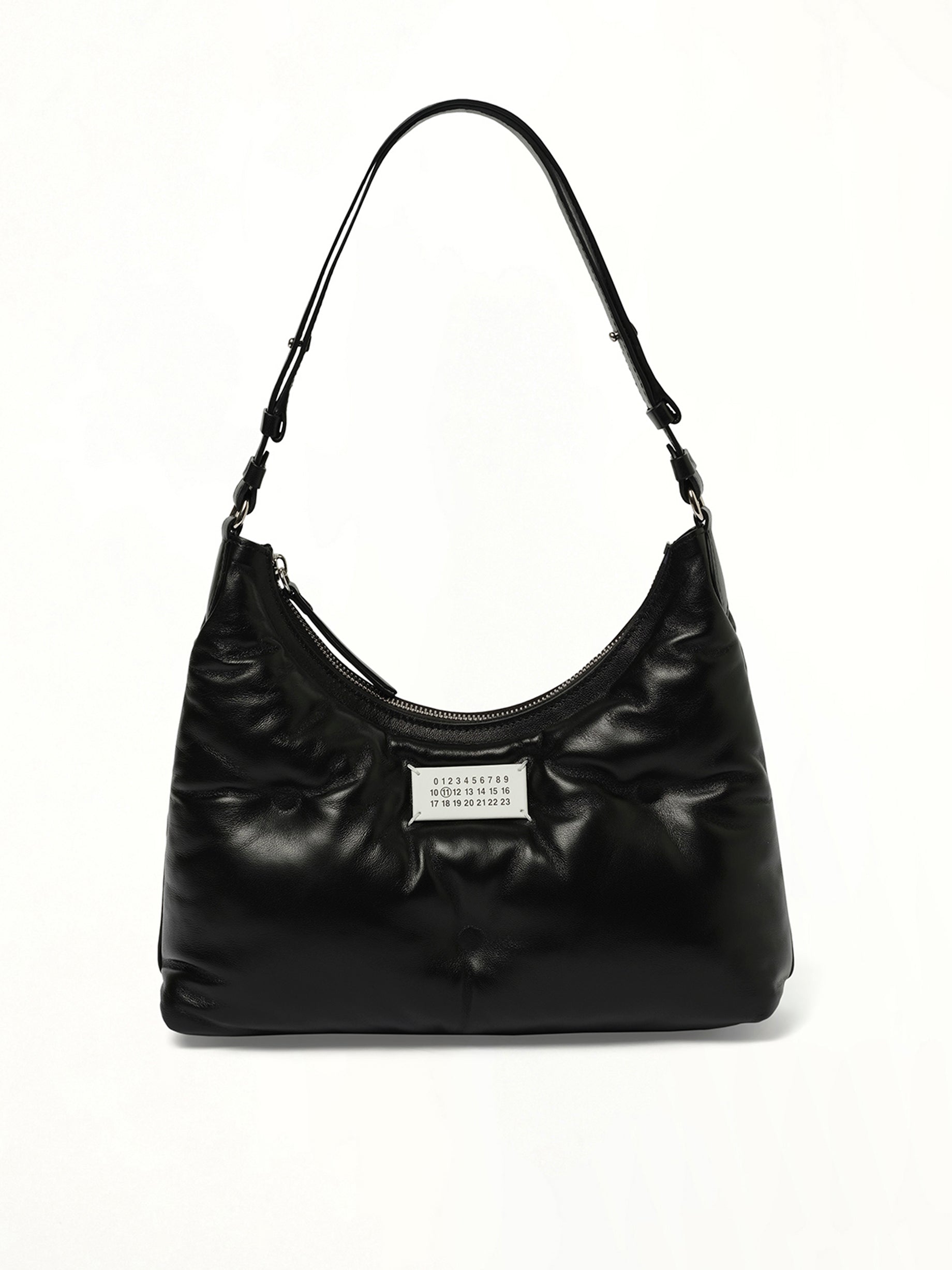 Small Glam Slam Hobo Bag in Black