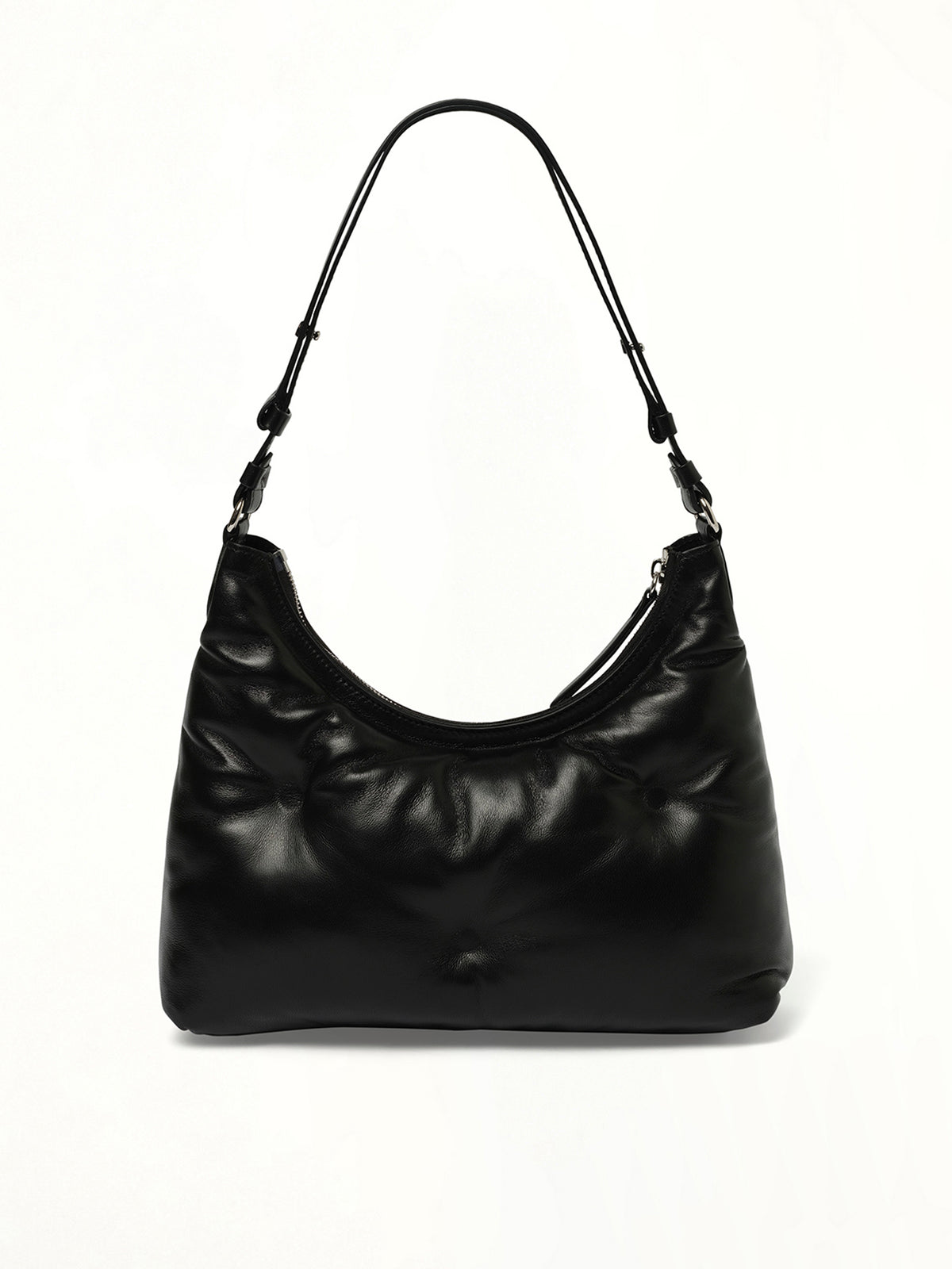 Small Glam Slam Hobo Bag in Black