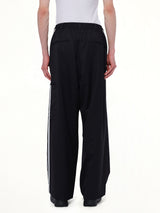 Refined Wool Pants in Black