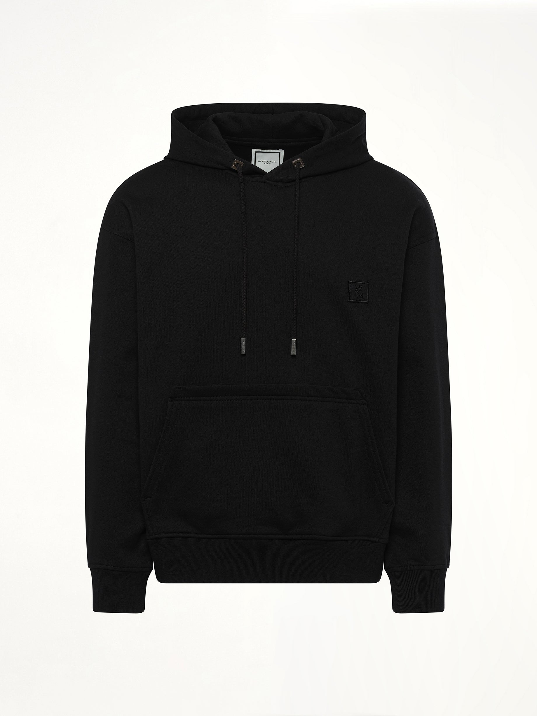 Flower Petal Hoodie in Black