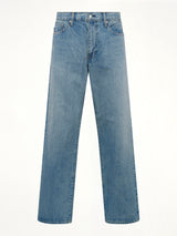 Baggy Fit Denim in Stonewashed Indigo
