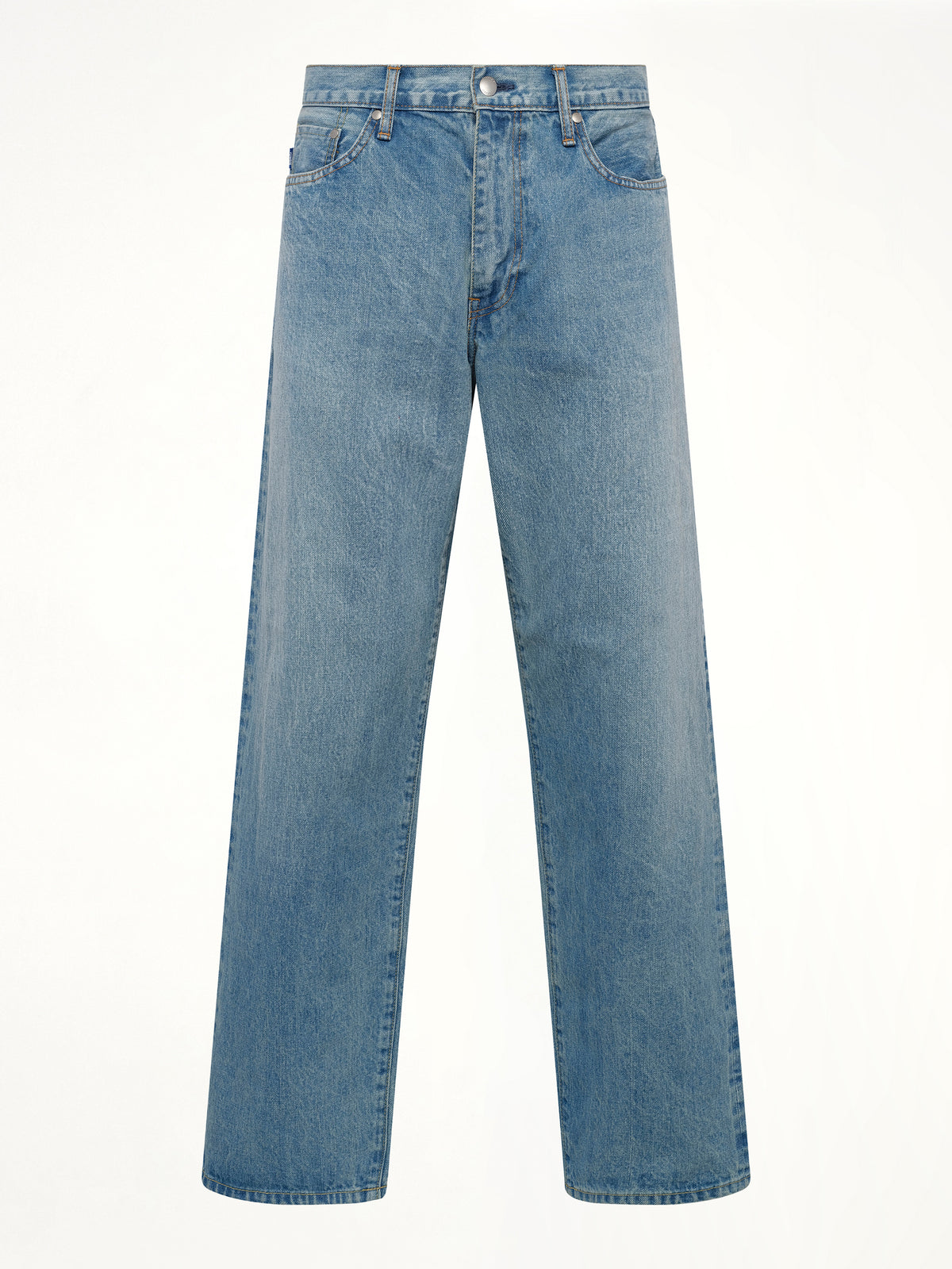 Baggy Fit Denim in Stonewashed Indigo