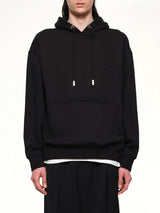 Flower Petal Hoodie in Black