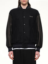 Varsity Jacket in Black