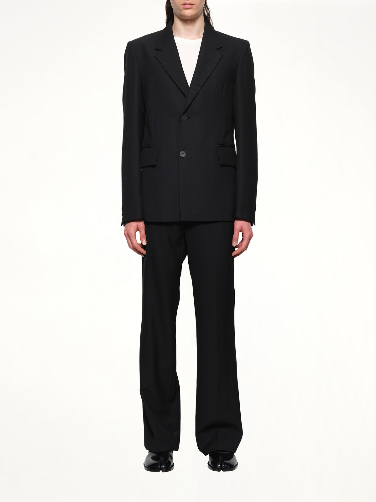 Single Breasted Blazer in Black