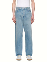 Baggy Fit Denim in Stonewashed Indigo