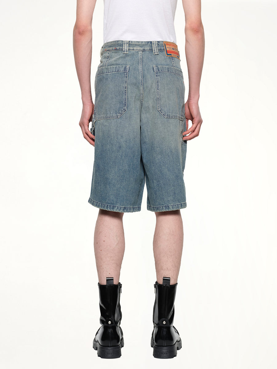D-LIVERY-W-SHORT Denim Shorts in Light Blue