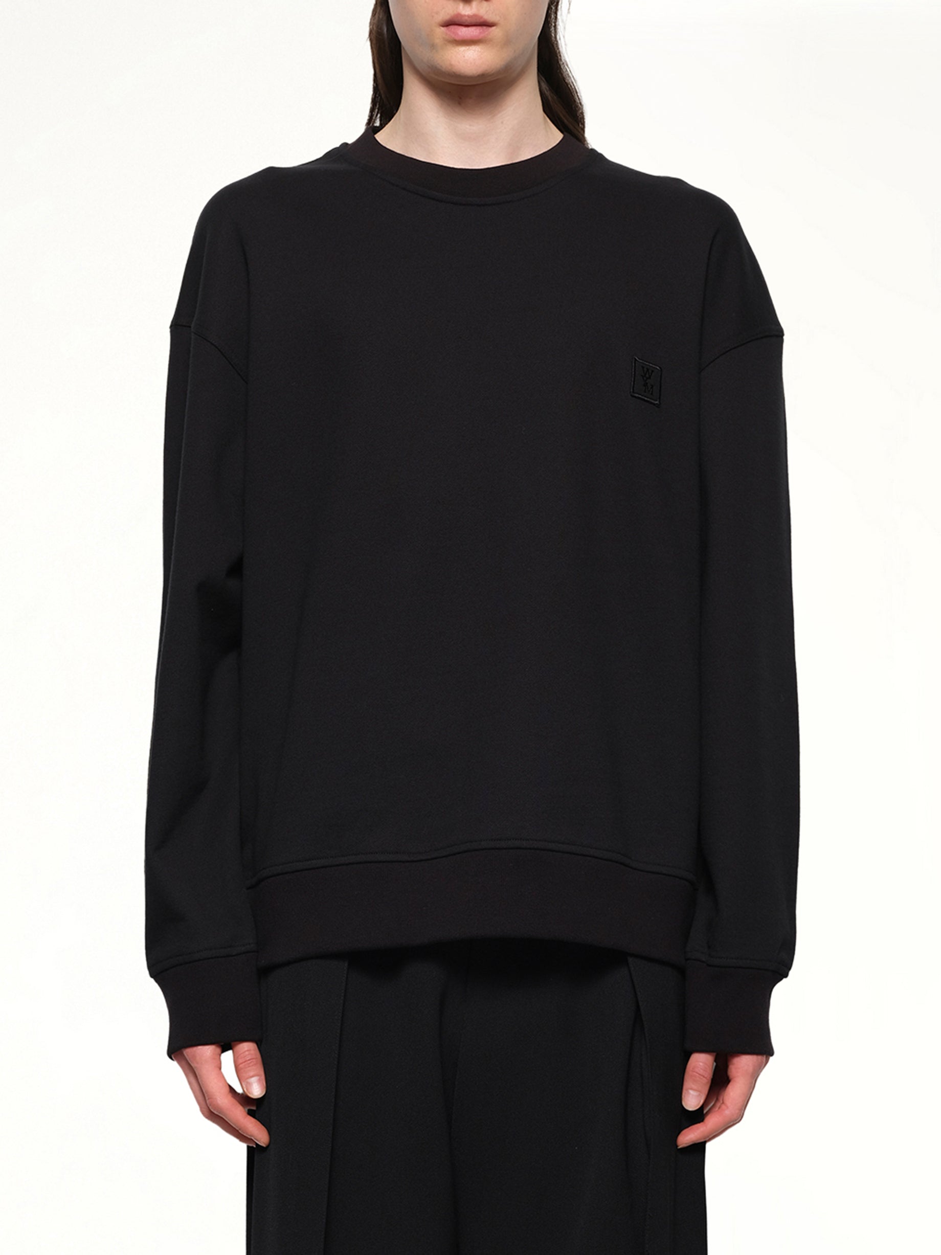 City Graphic Sweatshirt in Black
