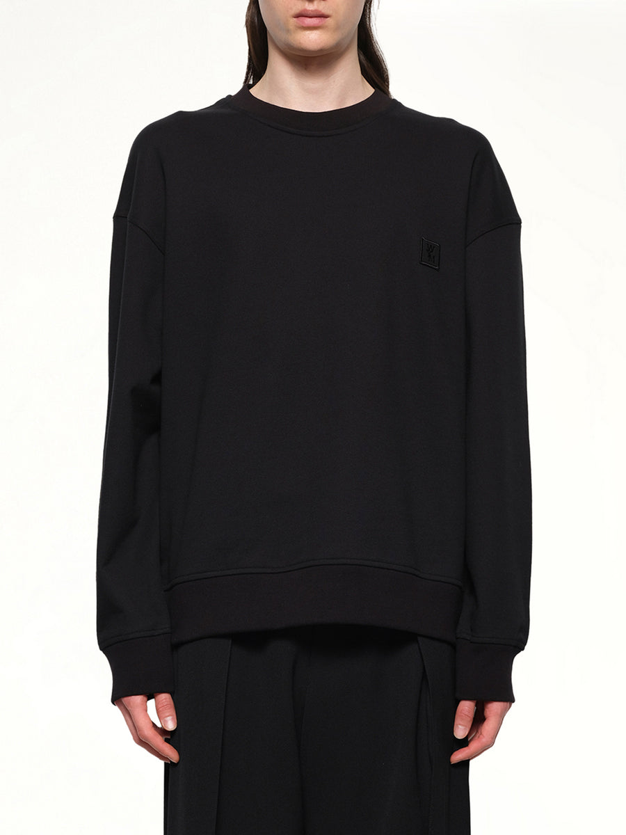 City Graphic Sweatshirt in Black