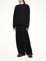 City Graphic Sweatshirt in Black
