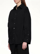 Wrap Shirt in Black