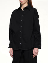 Wrap Shirt in Black