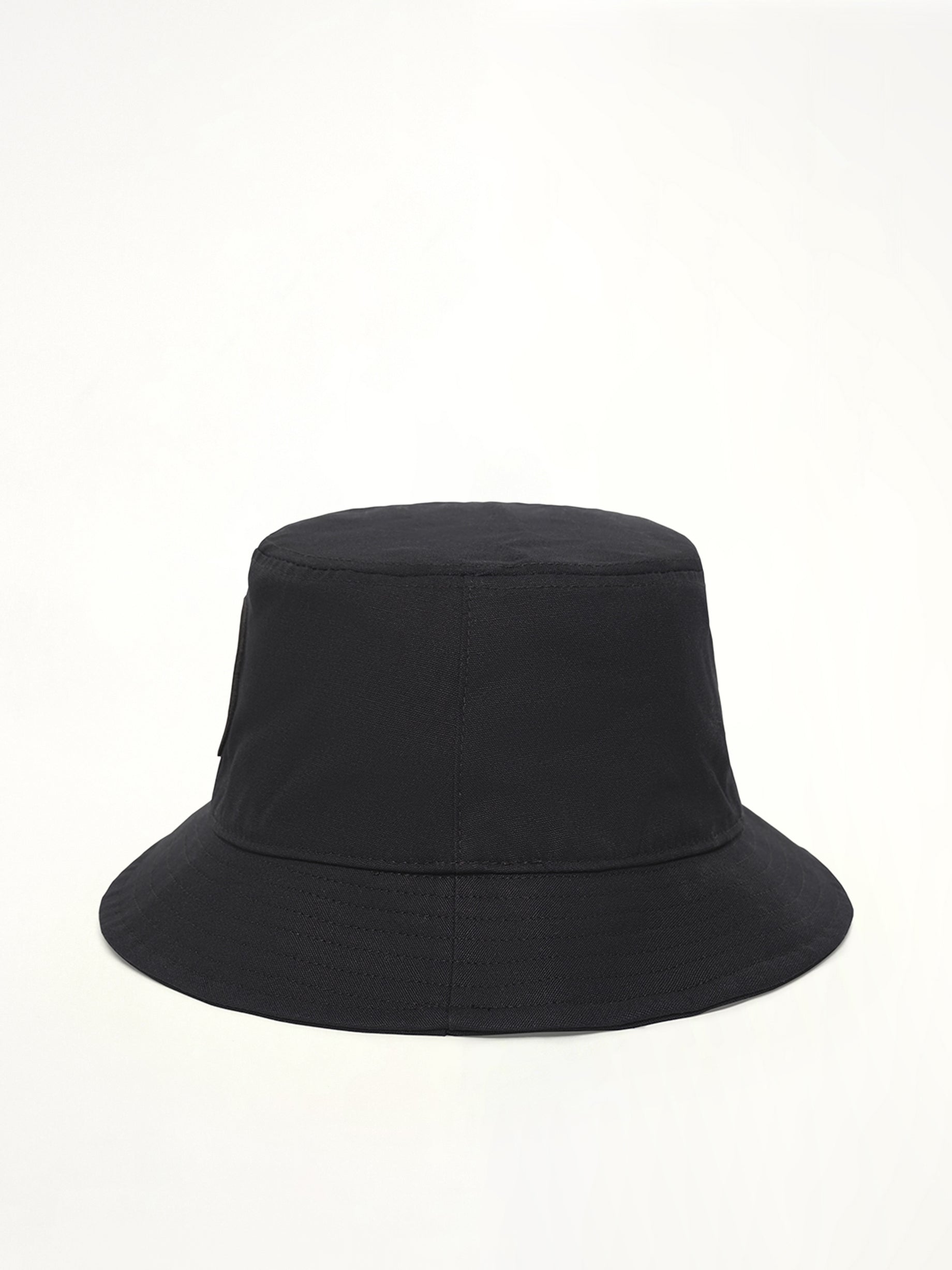 910001 Cotton Bucket Hat in Black