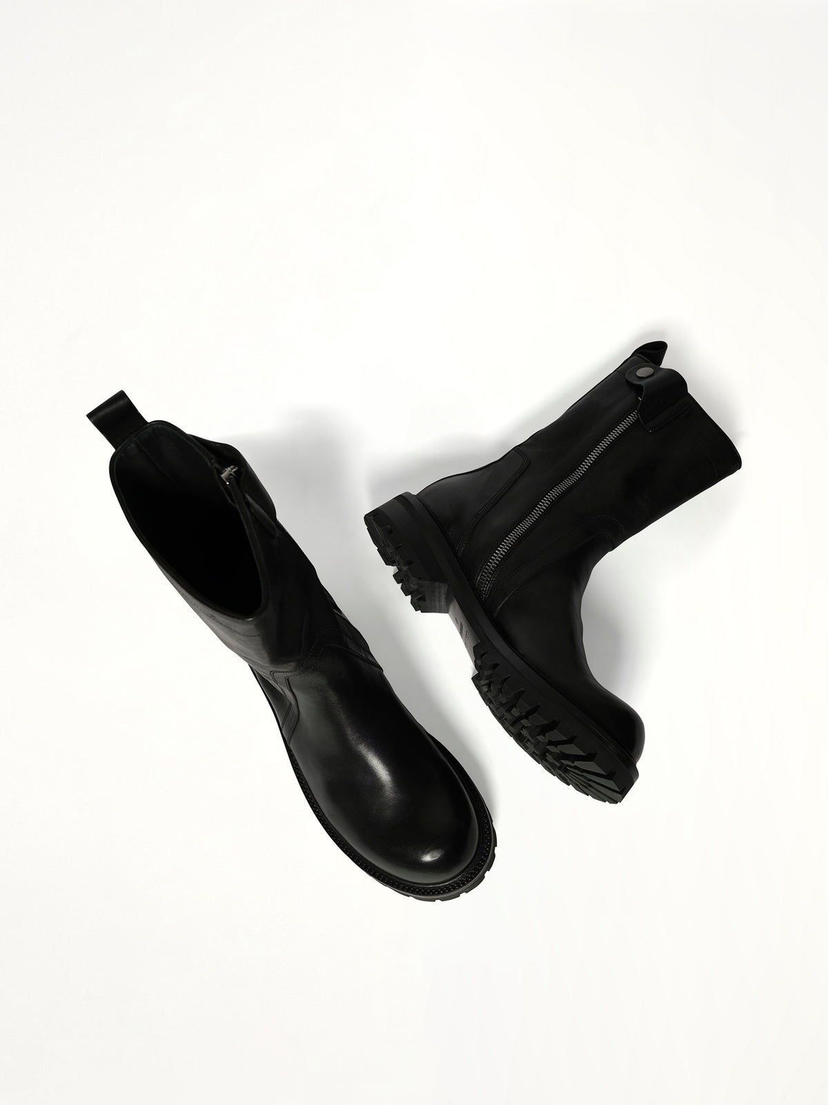 Army Creeper in Black Top View | RICK OWENS