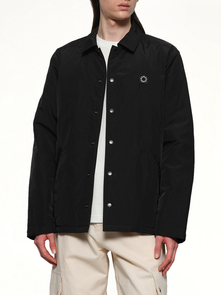 Boke Flower 2.0 Reversible Heavy Coach Jacket in Black