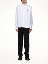 Kenzo Boke Flower Casual Shirt in White