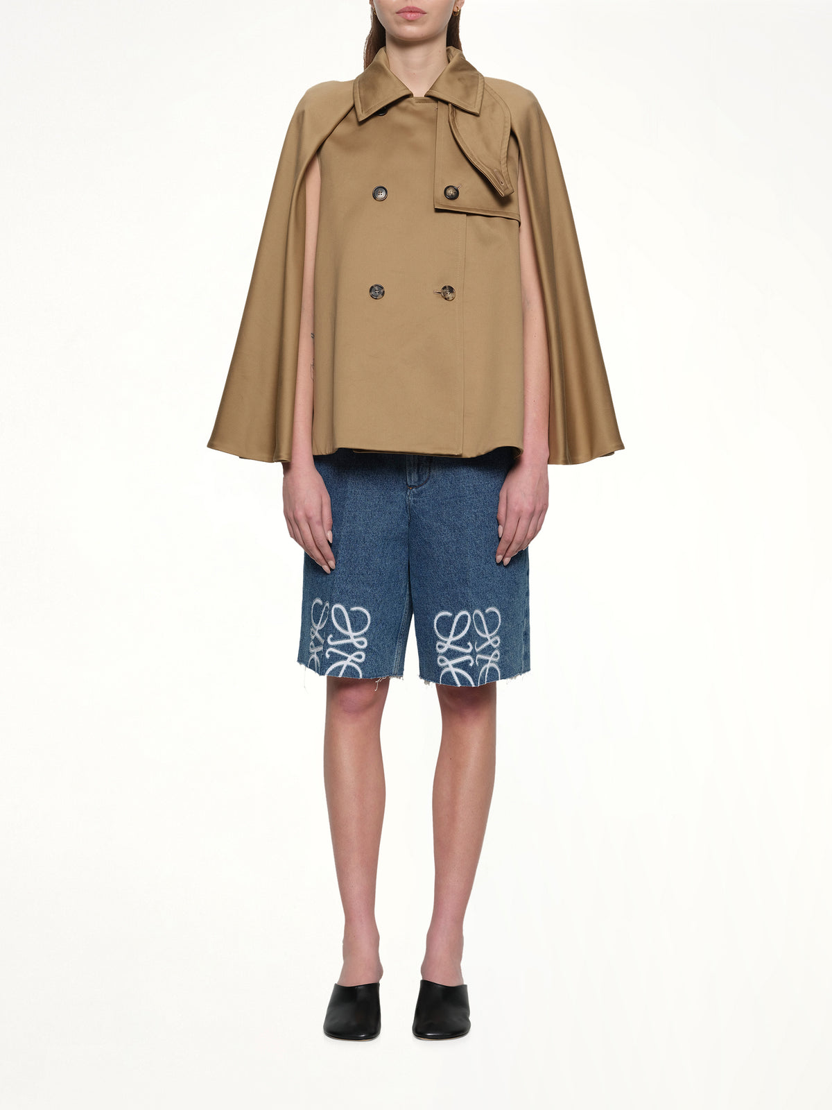 Cape Jacket in Beige