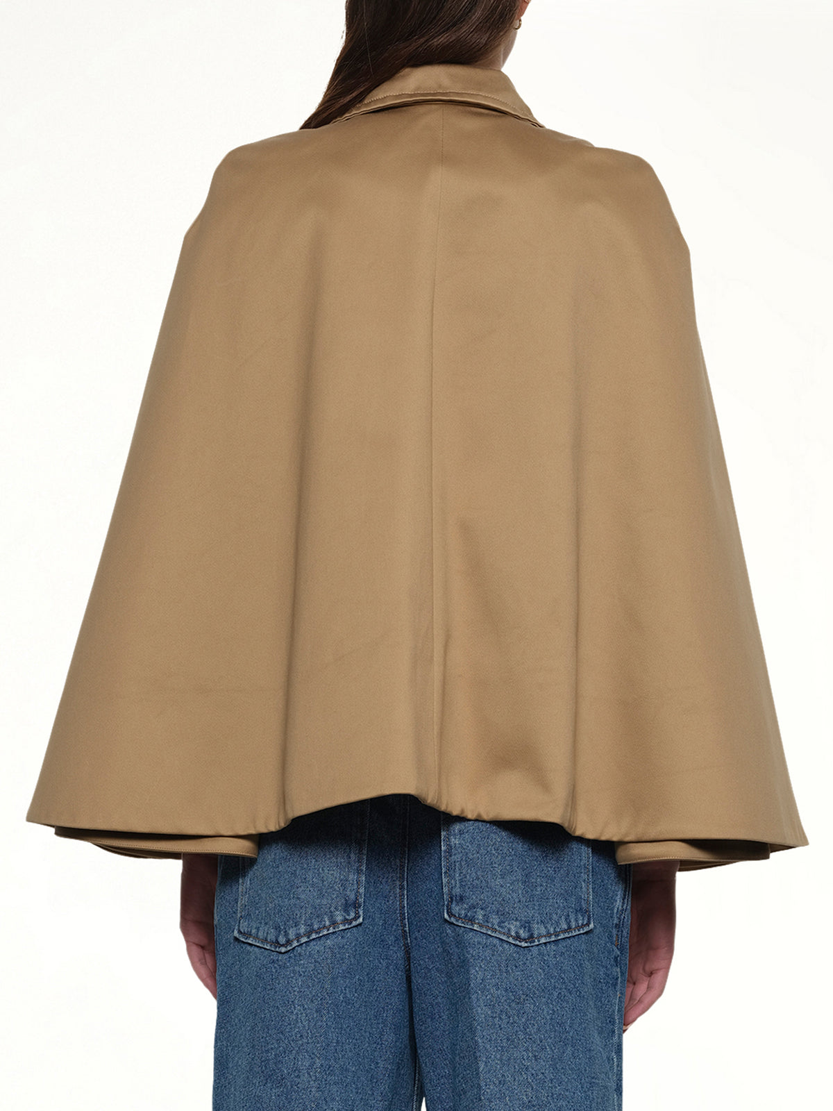 Cape Jacket in Beige