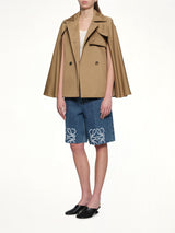 Cape Jacket in Beige