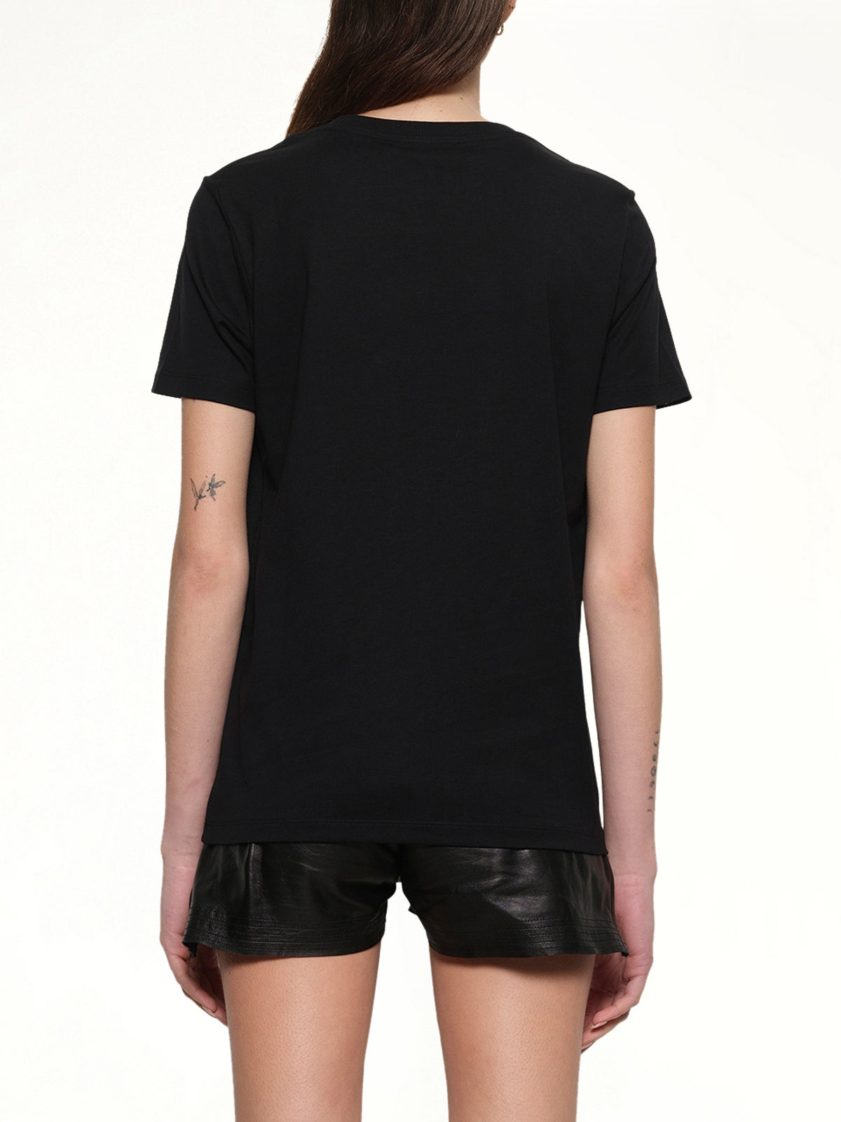Balmain Chains Printed T-Shirt in Black/Gold